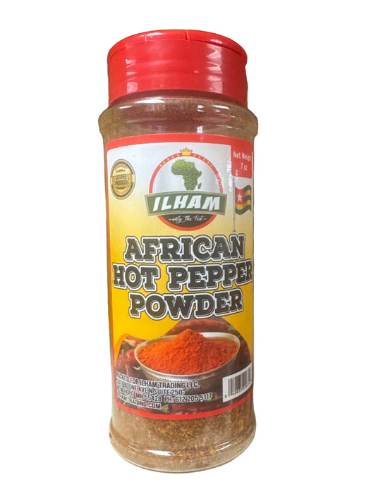 AFRICAN HOT PEPPER POWDER 7oz
