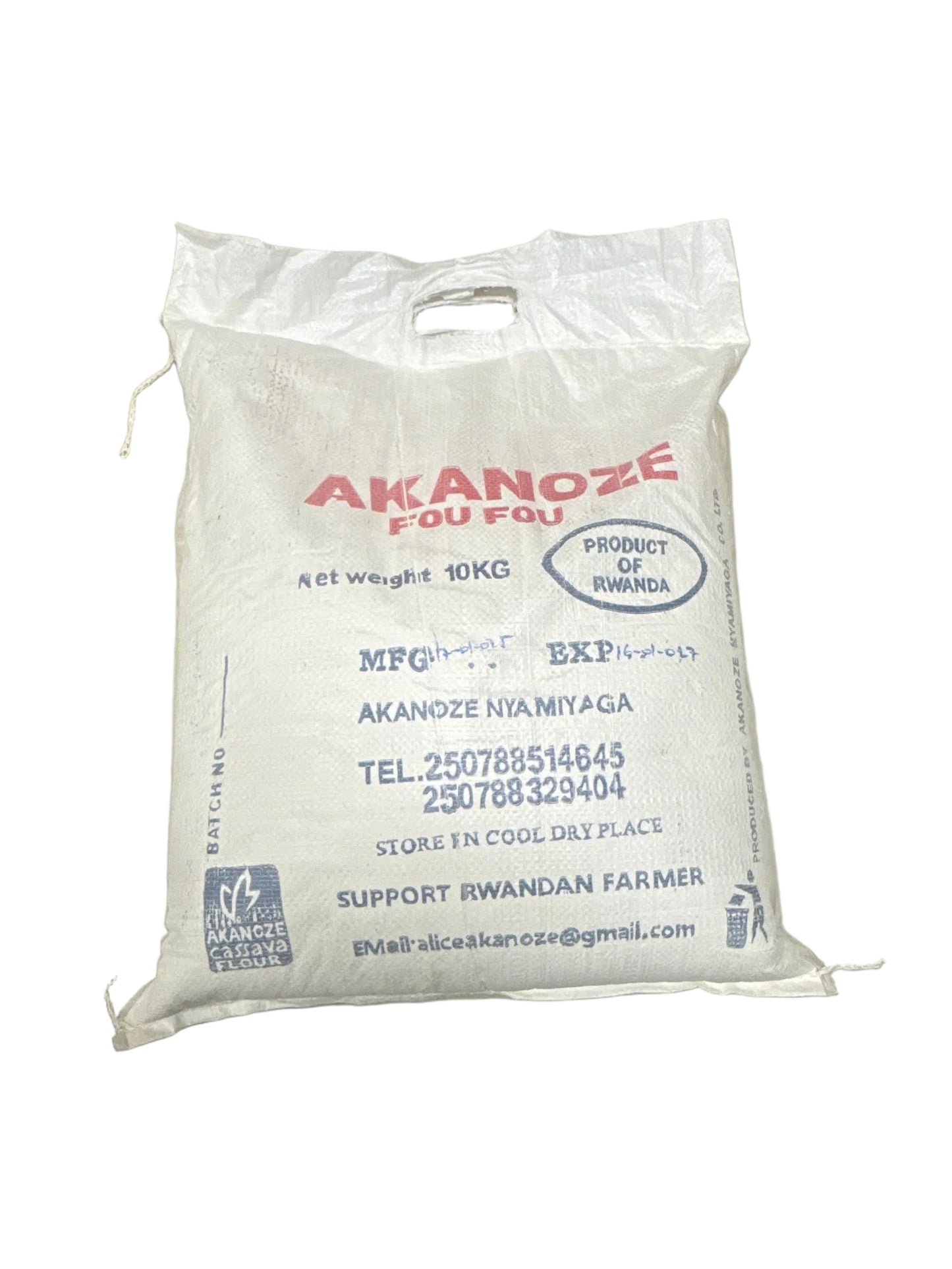 Akanoze Fufu 10kg Flour