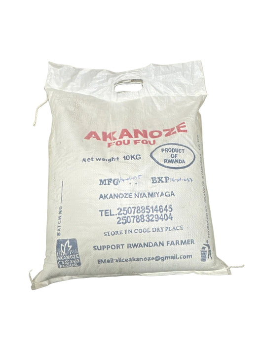 Akanoze Fufu 10kg Flour