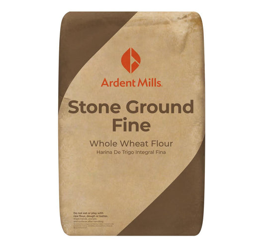 STONE GROUND FINE WHOLE WHEAT FLOUR 50lbs