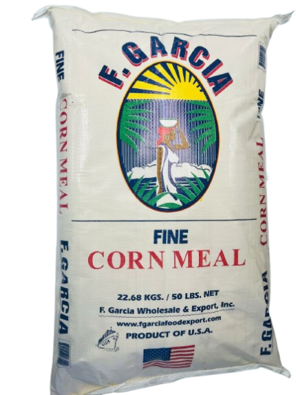 F.GARCIA Corn Meal Fine Flour 50lbs