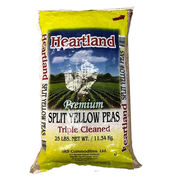 Heartland SPLIT YELLOW PEAS 25lbs