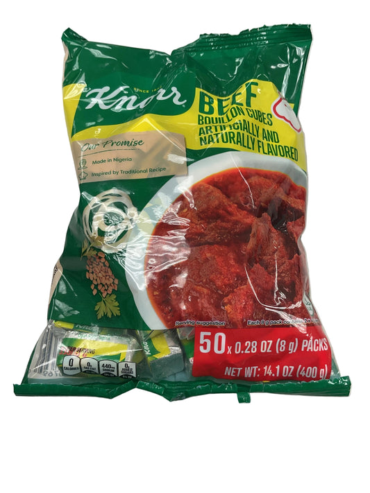 Knorr BEEF  BOUILLON CUBES 50pack 8g tablets