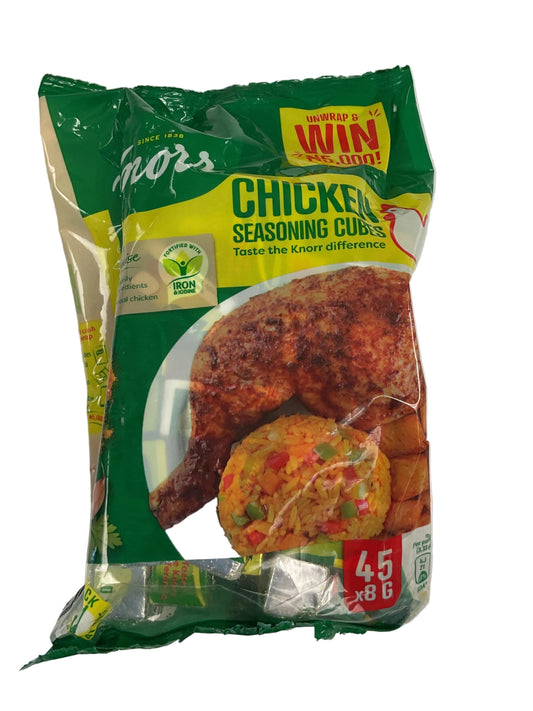 Knor CHICKEN SEASONING CUBES 45 pack 8g cubes