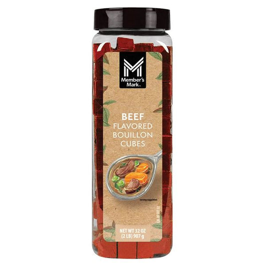 Beef Flavored Bouillon Cubes 907g